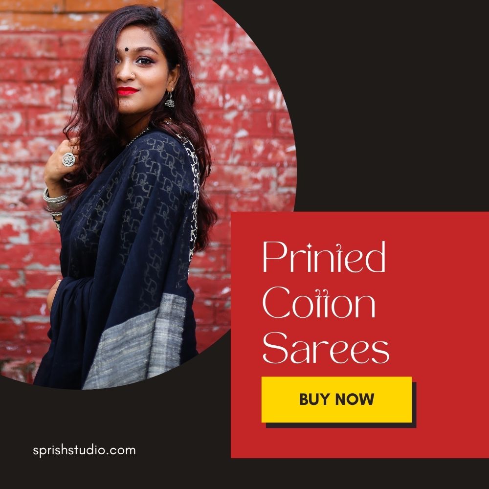 Printed Cotton Sarees: Woven Tales of Emotion from Sprish Studio