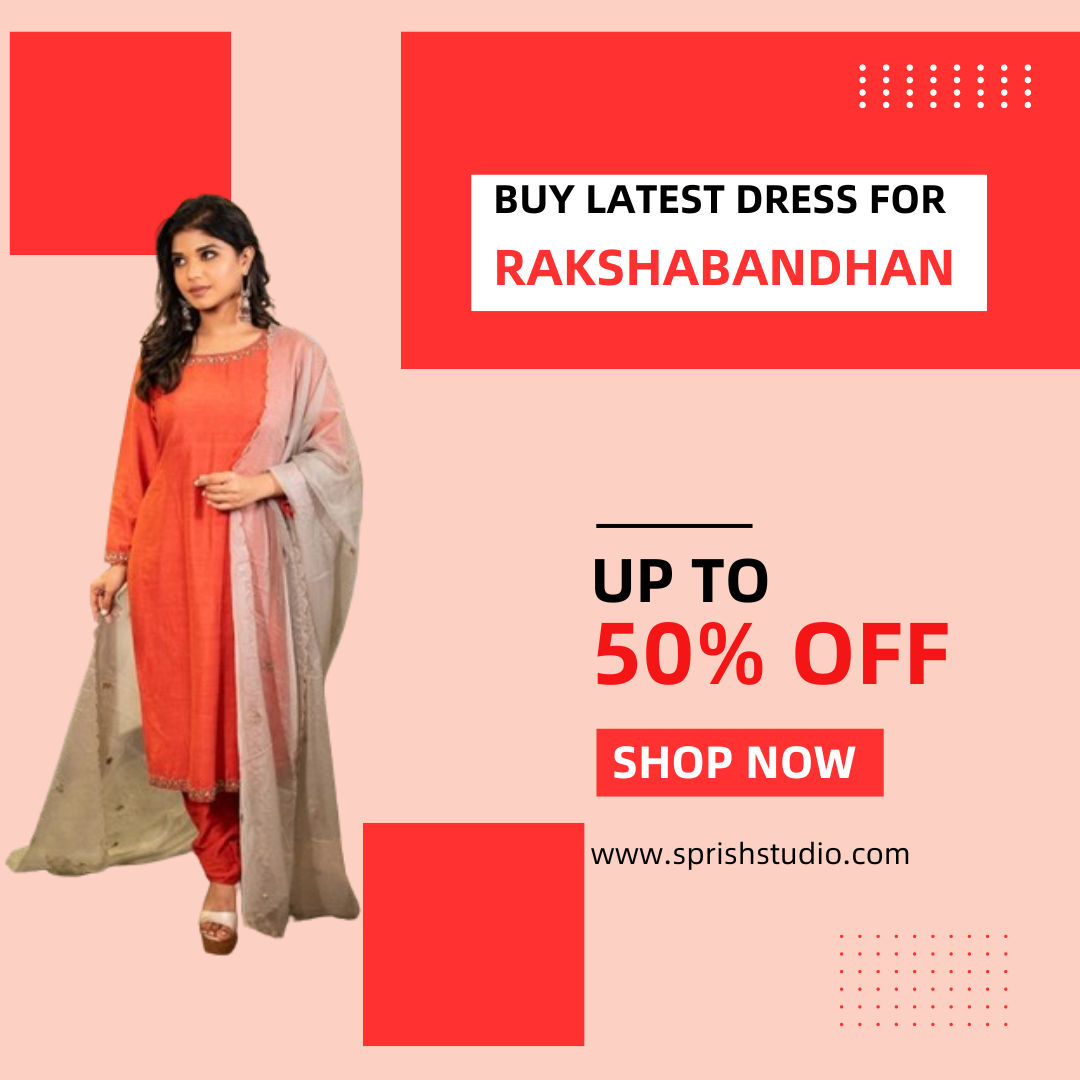 Buy Latest Dress for Rakshabandhan Online