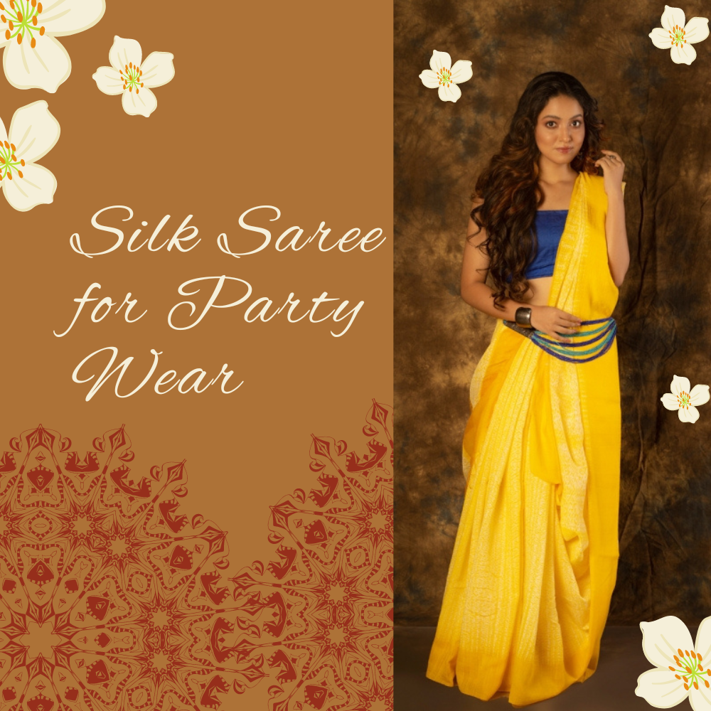 How to Wear a Silk Saree for Party Wear like a Celebrity